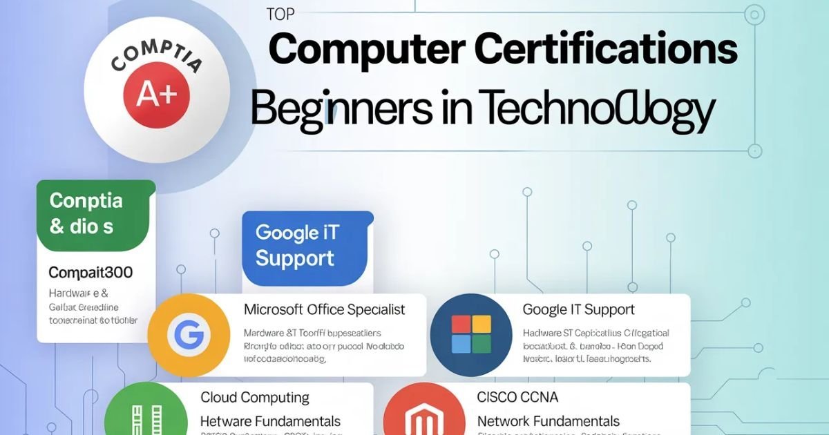 Best Computer Certifications for Beginners: A CheckMateITTech Guide