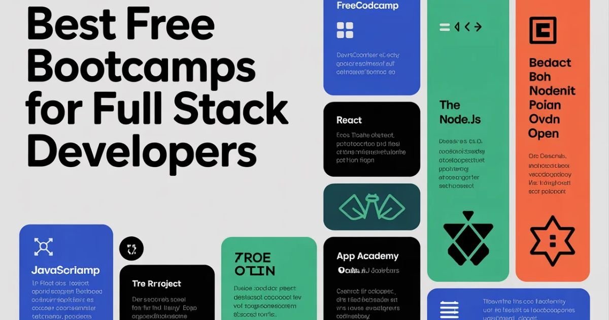 The Best Free Bootcamps for Full Stack Developers in 2025