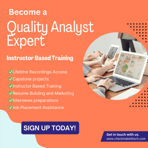 Quality Analyst Training