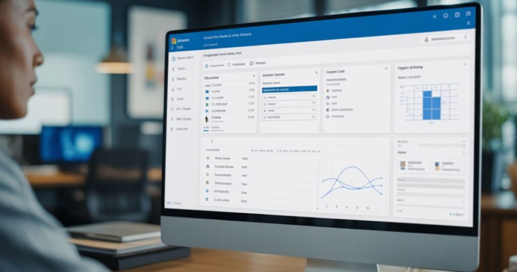 Microsoft Dynamics 365 Customer Service automated workflow system for enhanced customer support.