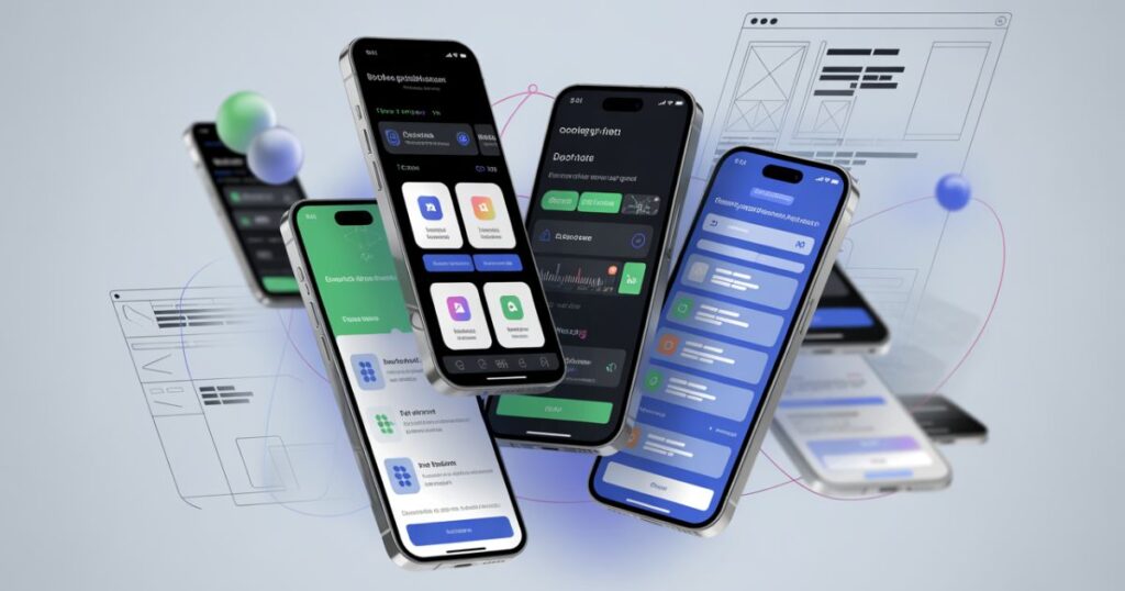 Developers building Android applications as part of Mobile Application Development Services.