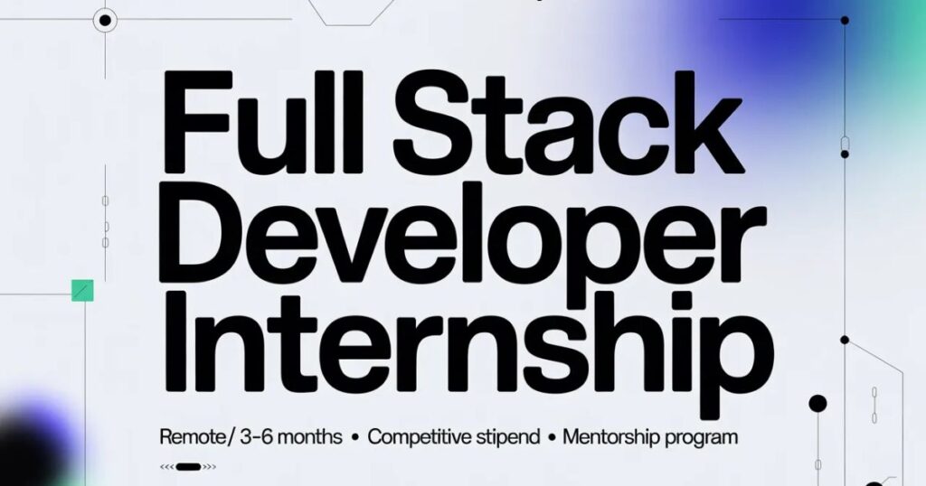 Students learning full stack development during internship training session at Checkmate ITTech.