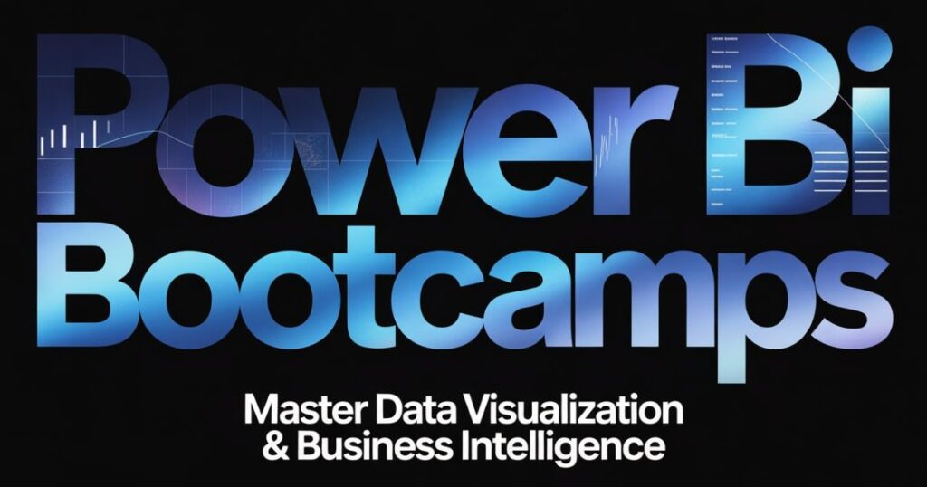 Students working on real-time dashboards during Power BI Bootcamps hands-on session.