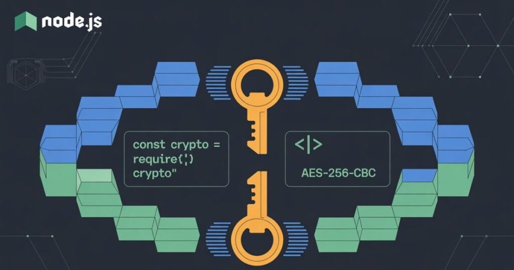 Explanation of how the Symmetric Encryption Algorithm for Node.js protects sensitive application data.