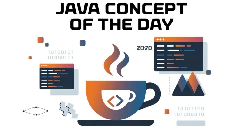 Java Concept of the Day demonstrating exception handling concepts in Java programming.