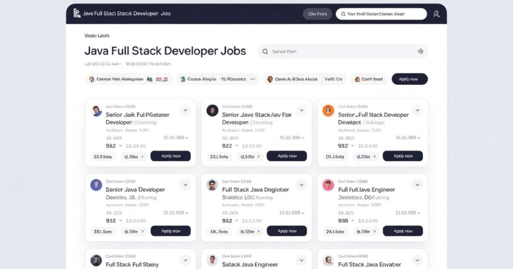 Java Full Stack Developer Jobs – team collaboration on full stack web application project.