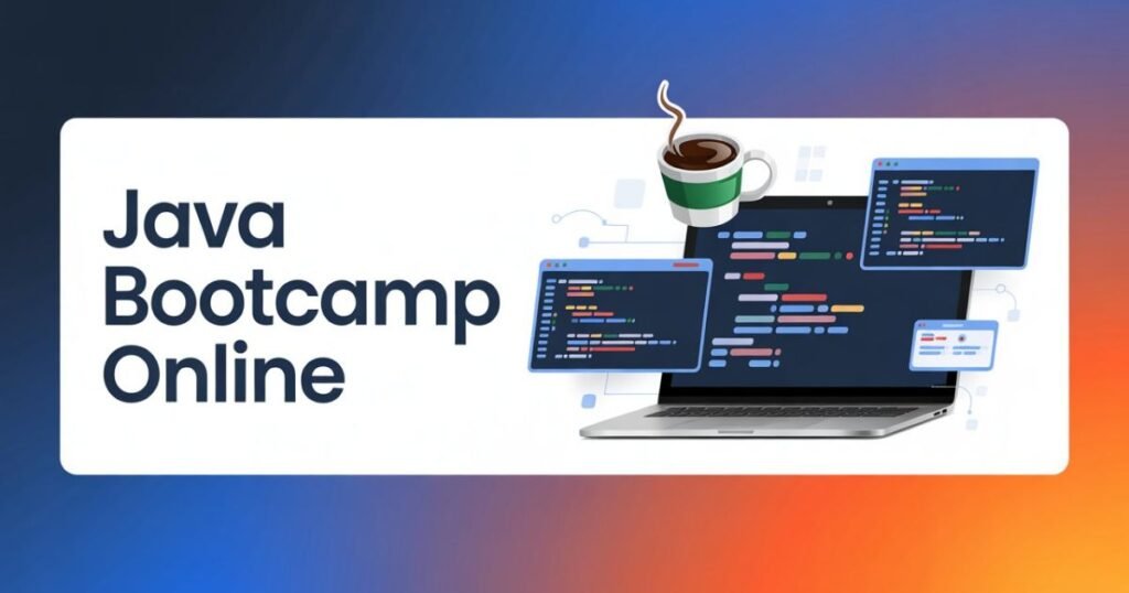 Bootcamp Java online training with placement-focused career support at Checkmate ITTech.