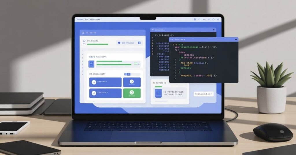 Create Node Project practical lab with trainees working on server-side applications.