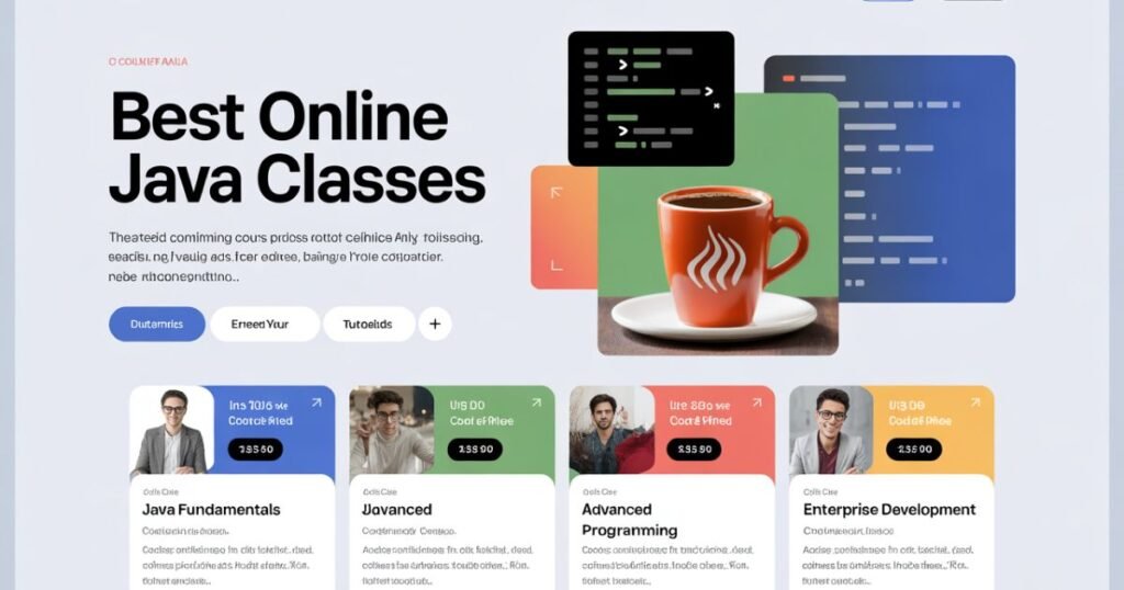 Best Online Java Classes with live instructor-led training by Checkmate ITTech.