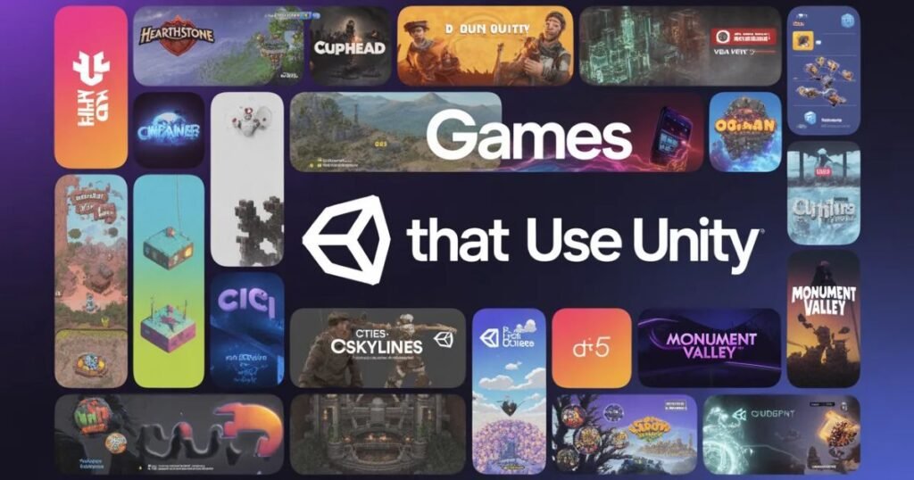 Games that use Unity for 2D and 3D gameplay across multiple platforms.