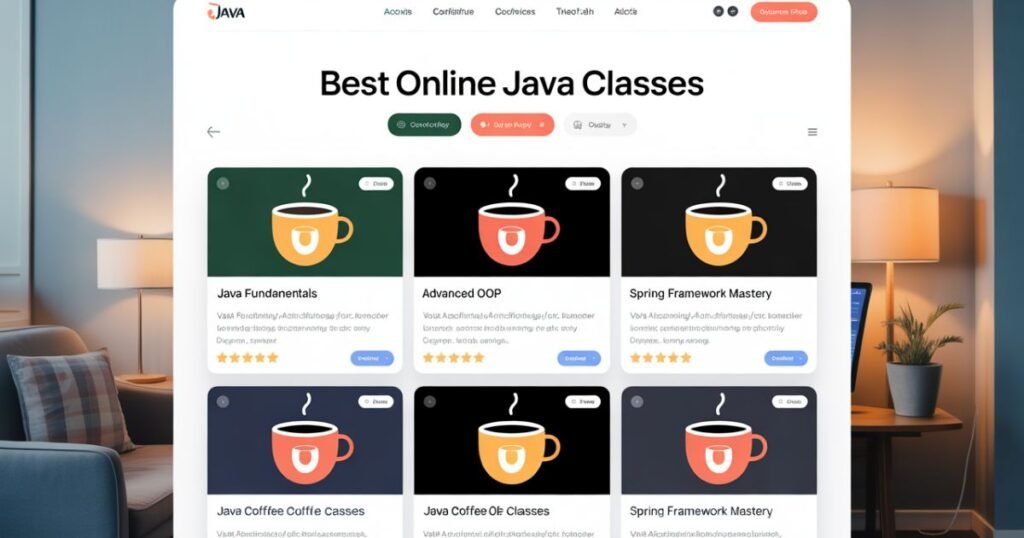 Best Online Java Classes focusing on core Java concepts and practical learning.