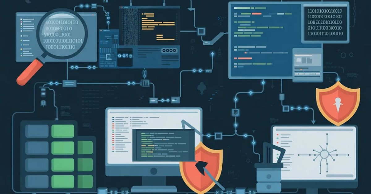 Types of Debugging – Manual debugging process reviewing source code to identify errors