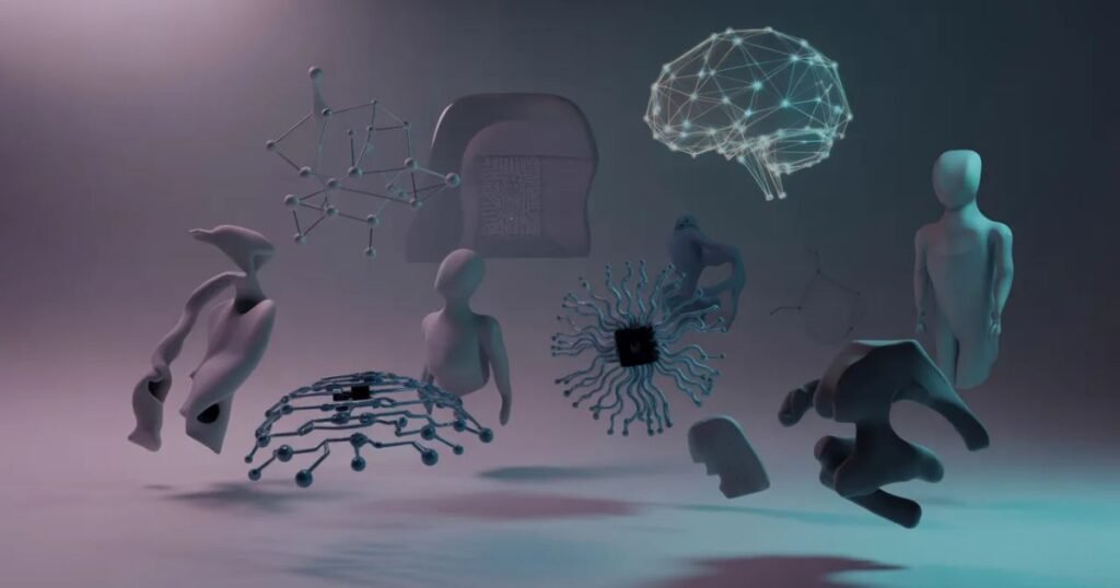 Types of AI showing the differences between Narrow AI, General AI, and Super AI.