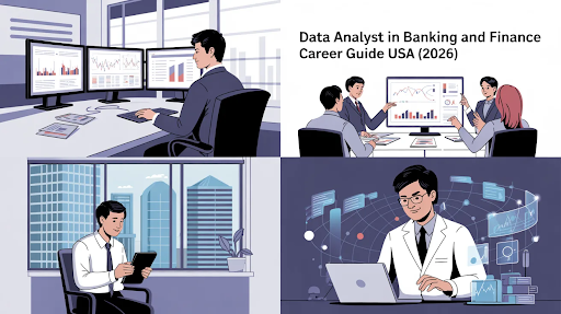 Data Analyst in Banking and Finance using dashboards to track KPIs at CheckmateITTech.